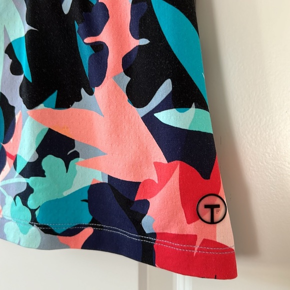 Tribal Sport Multicolor Floral Abstract Golf Tennis Skort Medium - Picture 5 of 14